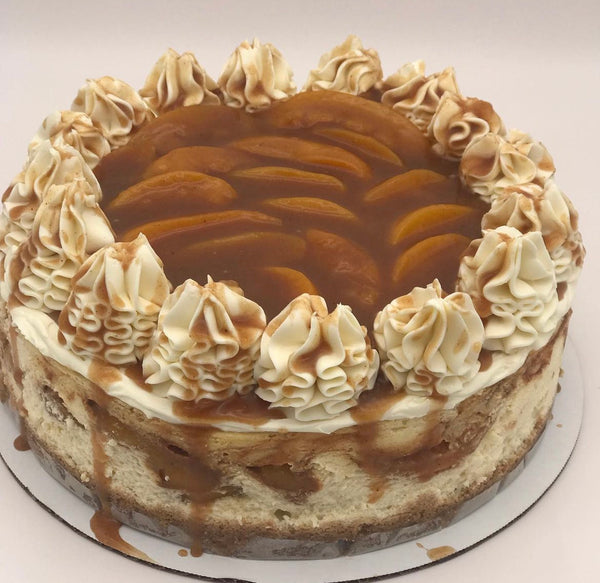 peach cobbler cheesecake