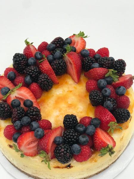 Berry Creme Brûlée Cheesecake