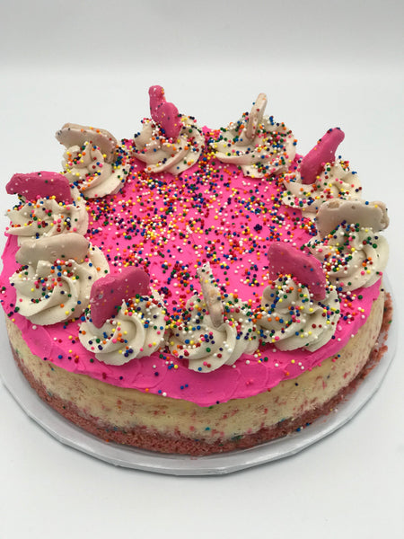 Circus Animal Cookie Cheesecake